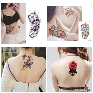 Hình xăm dán tạm thời chống nước lên hình nhanh kích thước 4x6cm hình xăm 15 ngày
