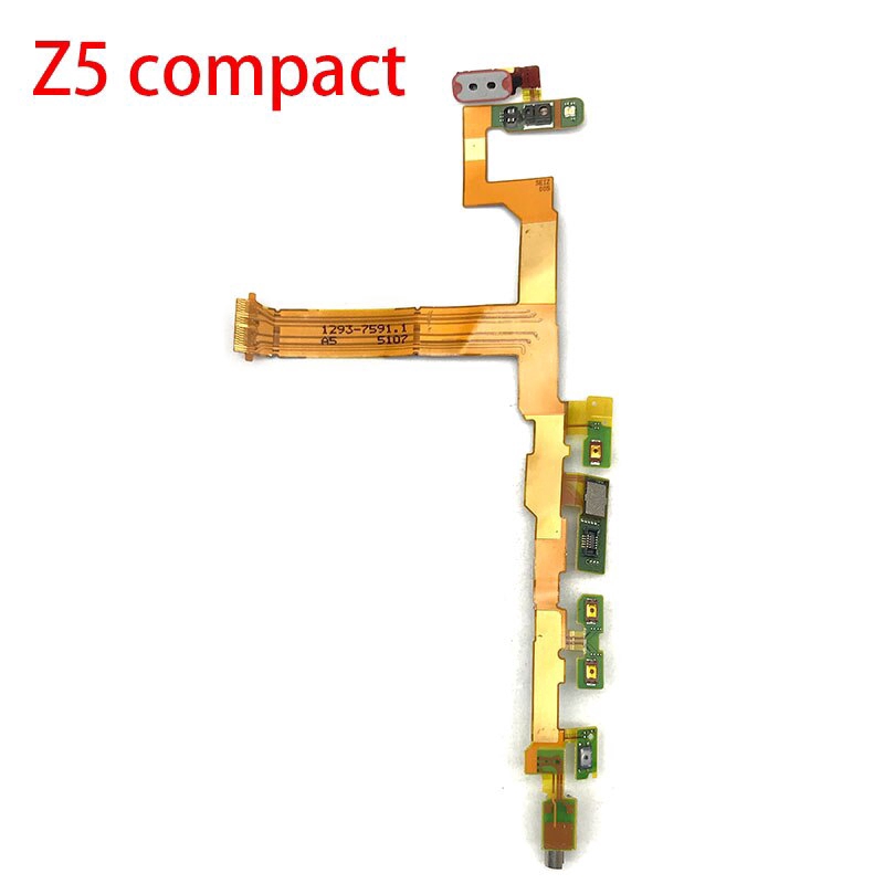 Cáp Nút Bấm Điều Khiển Âm Lượng Cho Sony Xperia XA XA1 Plus XA2 Ultra XZ1 Z5 Compact M5