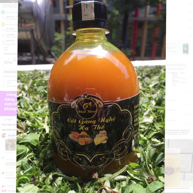 50k Cốt gừng nghệ hạ thổ