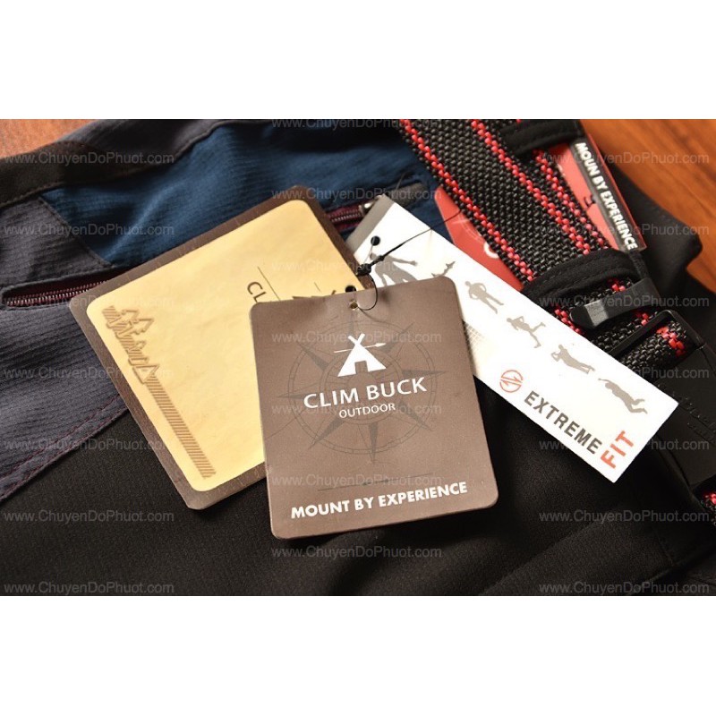 Quần Trekking Mau Khô Phượt Leo Núi Hiking CLim Buck Extreme Fit