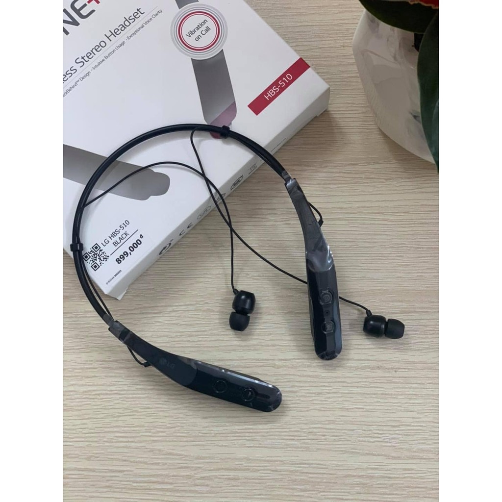 Tai nghe bluetooth LG HBS-510 màu đen