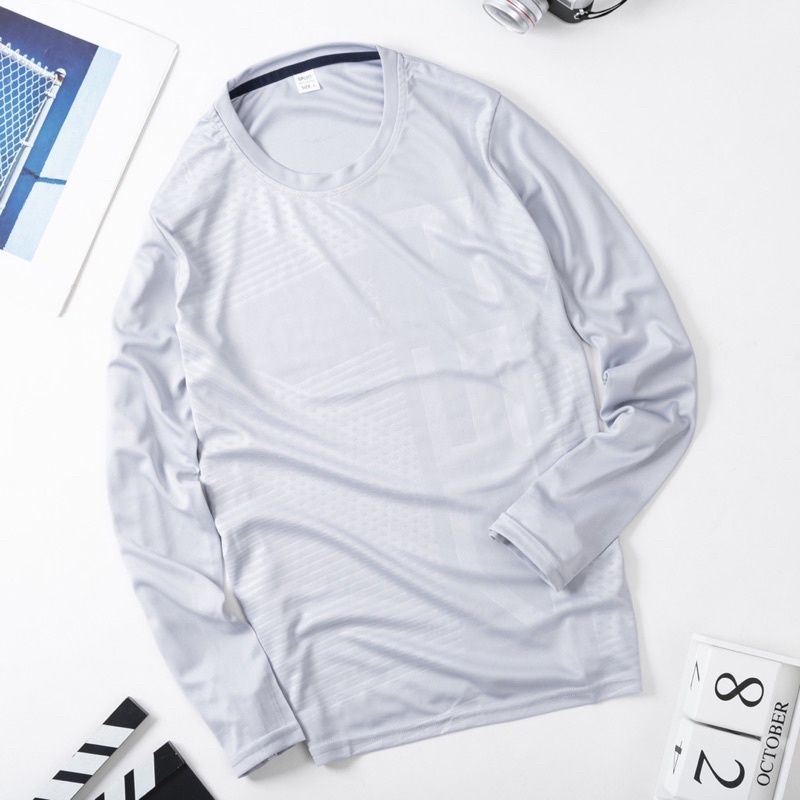 Áo thun nam tay dài  giữ nhiệt thể thao nam co giãn giữ ấm màu sắc trẻ trung và năng động