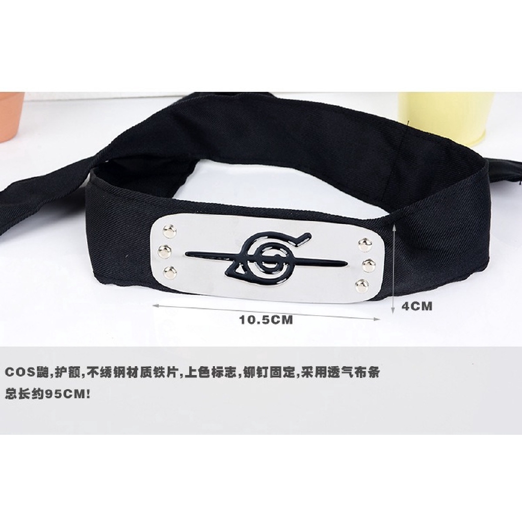 Set băng đô + nhẫn + dây chuyền dùng để hóa trang nhân vật Itachi Akatsuki Madara
