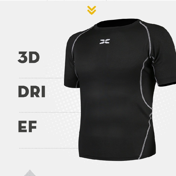 Áo thể thao nam chuyên tập Gym mẫu mới vải thun lạnh co dãn thấm hút mồ hôi Top Menswear