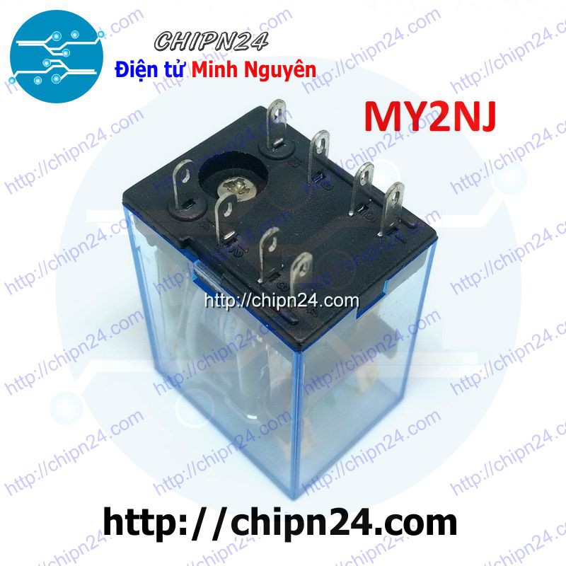 [1 CON] Relay Kiếng MY2NJ 8 chân 5A 110VAC (MY2N MY2N-J HH52P)