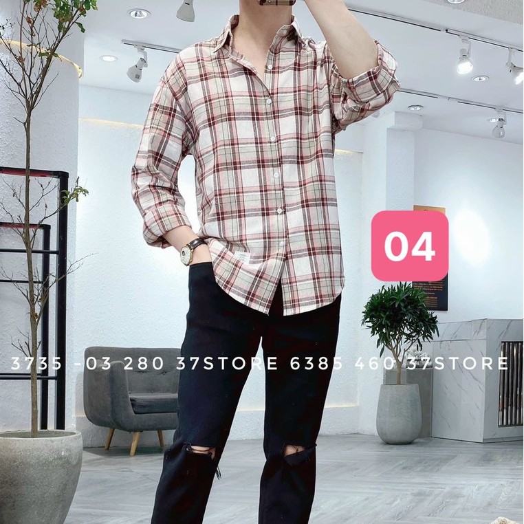 Áo sơ mi nam cao cấp chất liệu cotton đẹp màu đen họa tiết trơn dài ngắn kiểu dáng hàn quốc mới HAVADO09 nhiều mẫu đẹp