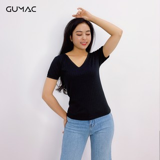 Áo thun viền cổ tay gumac at08922