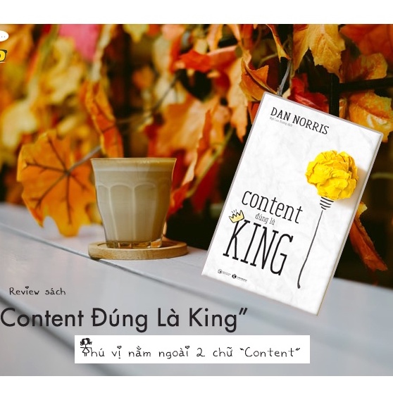 Sách - Content Đúng Là King Tặng Bookmark