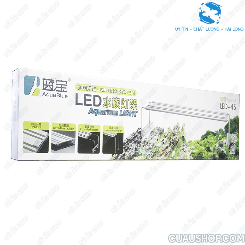 Đèn Led Aquablue - Model Led_45 - Đèn Led Chuyên Dụng Cho Bể Thủy Sinh Cá Cảnh