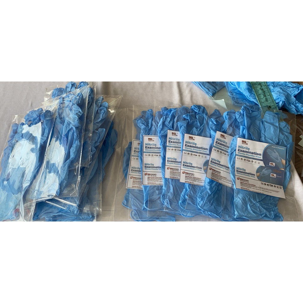 Set 10 cái (5 đôi) Găng Tay Y Tế Nitrile Malaysia Chuyên dụng Phun Xăm, Nhuộm Tóc | BigBuy360 - bigbuy360.vn