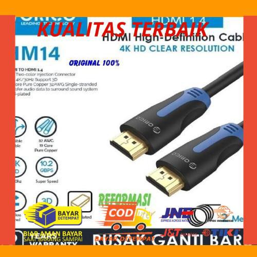 Orico Dây Cáp Hdmi Mạ Vàng 2m Hm14-20 - 2m