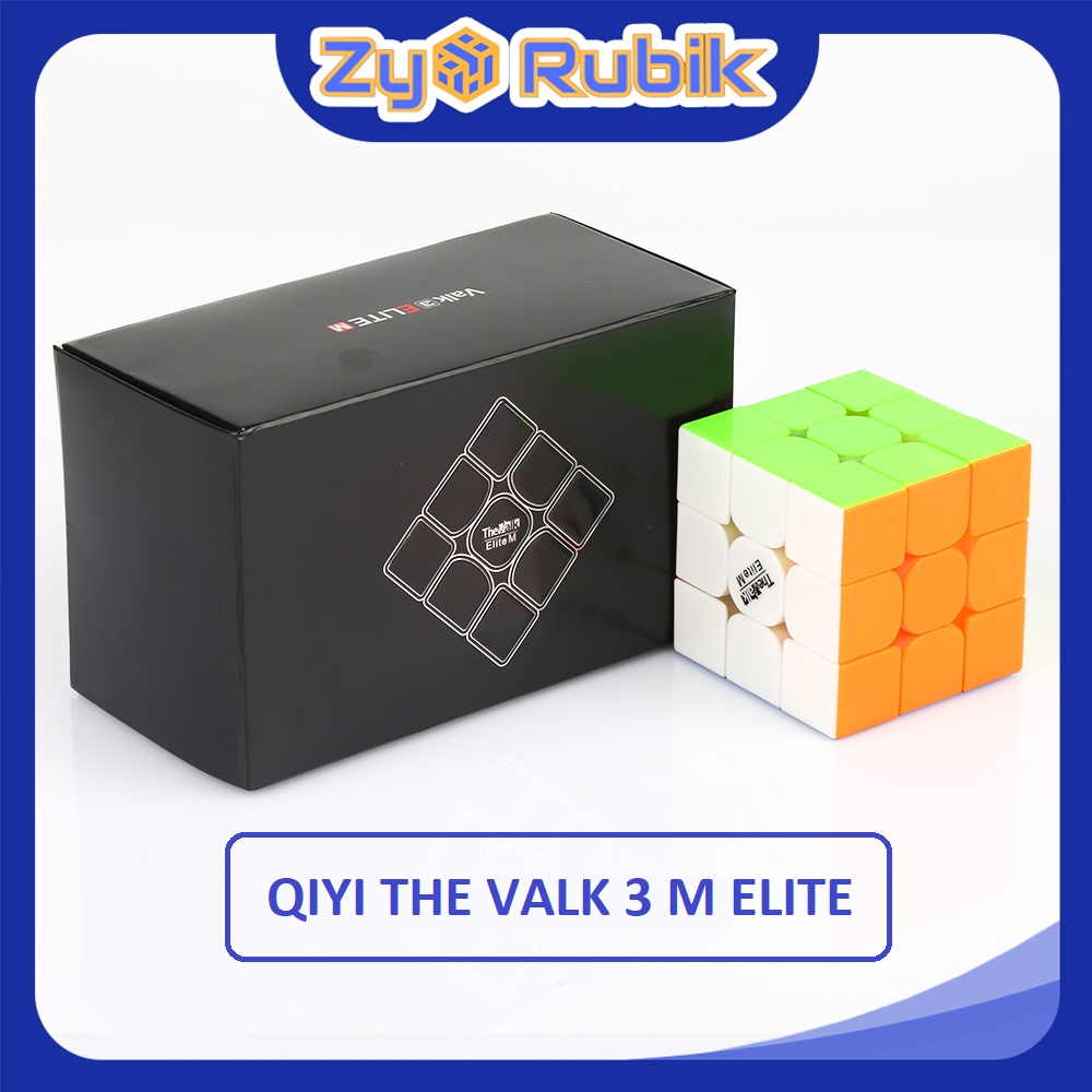 Rubik 3x3 QiYi Valk 3 ELITE M Flagship 2019 Stickerless ( Có Nam Châm ) - Zyo rubik