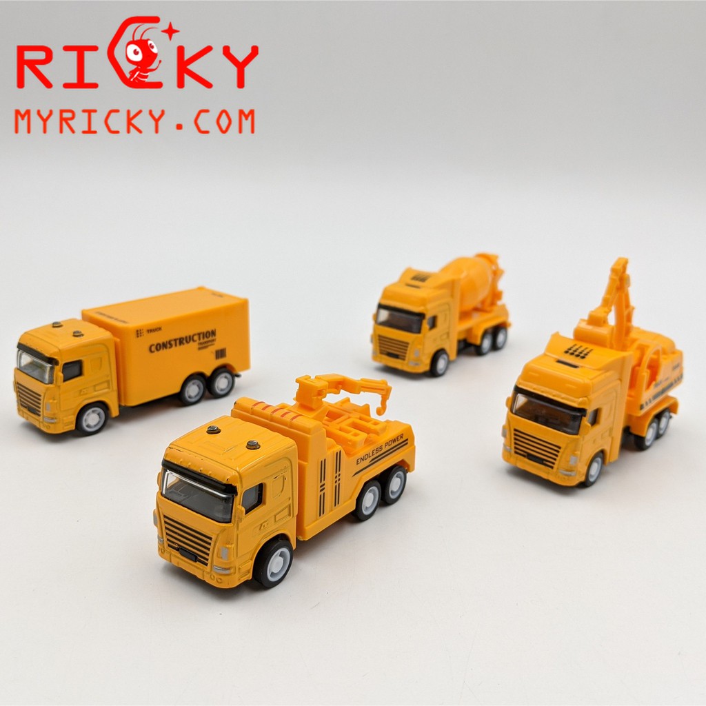 Bộ mô hình xe tải bằng Kim Loại