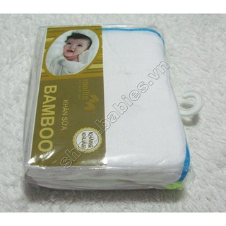 Bộ khăn tắm Sợi tre Mollis kháng khuẩn set 2 chiếc