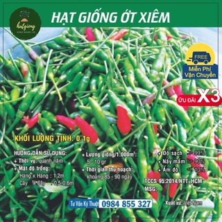 Hạt giống Ớt Xiêm thơm cay