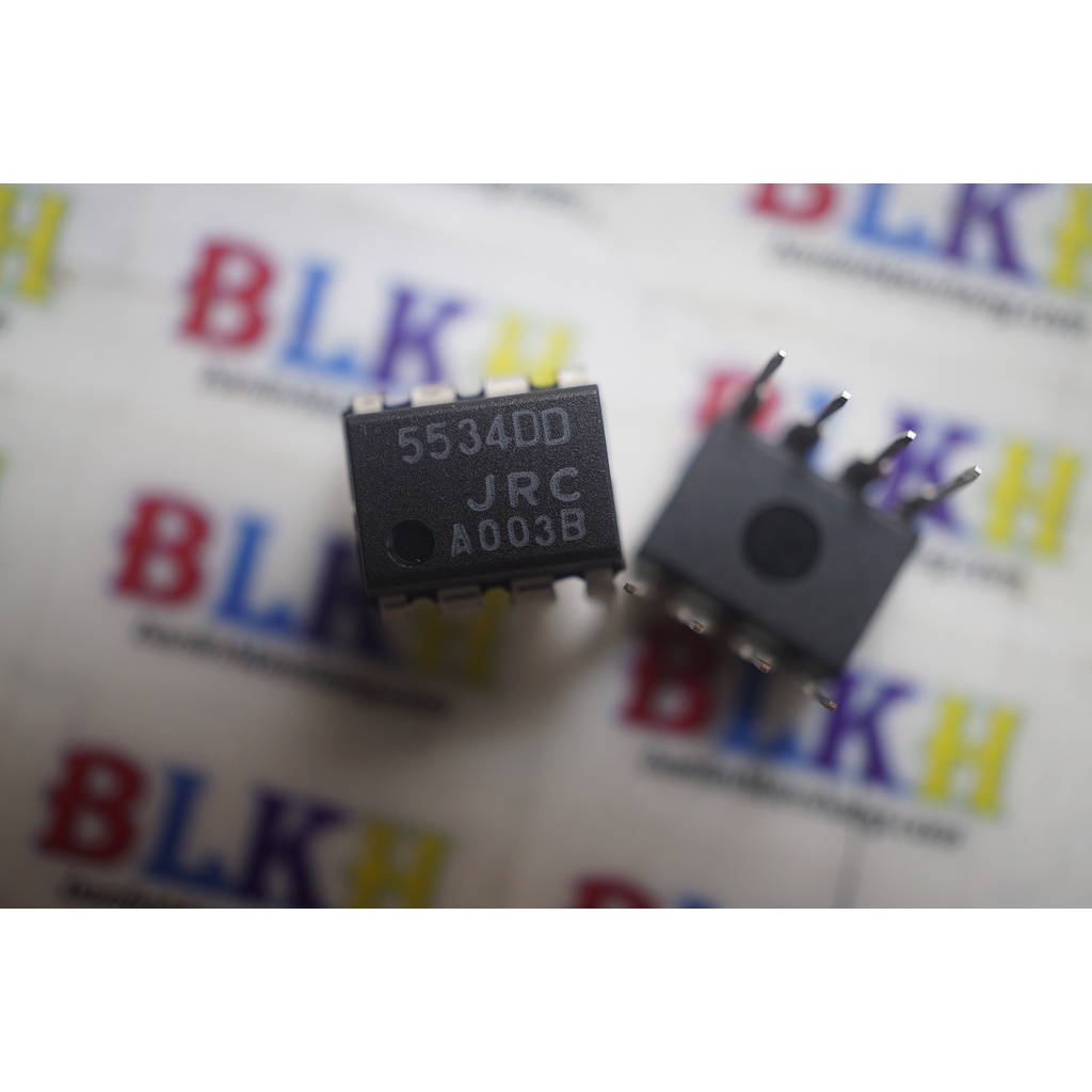 IC Opam khuếch Đại Thuật Toán 5534DD NJM5534DD 5534 DIP-8 chính hãng JRC