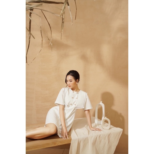 LIIN - Váy cổ vuông cách điệu | BigBuy360 - bigbuy360.vn