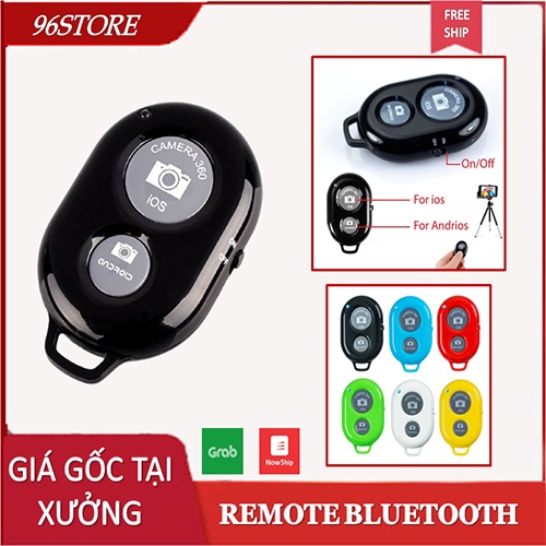 Nút Bấm Điều Khiển Từ Xa Remote Bluetooth - Hỗ Trợ Chịp Hình, Livestream,... Cho Điện Thoại