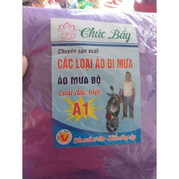 Bộ Áo Đi Mưa Loại Đặc Biệt Chúc Bảy