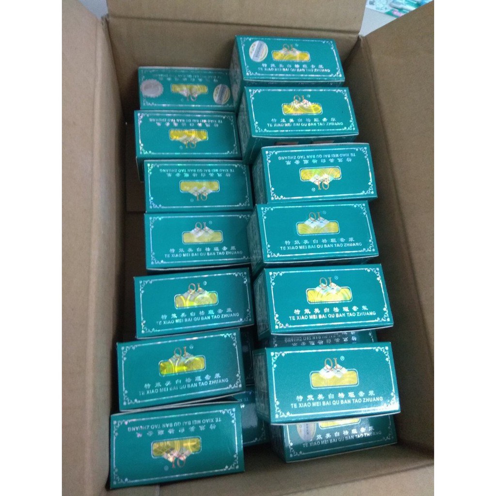 Kem QIAN LI ngày và đêm QL 7 Day hộp màu xanh