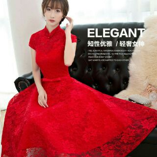 Đầm Xòe Cổ Tàu