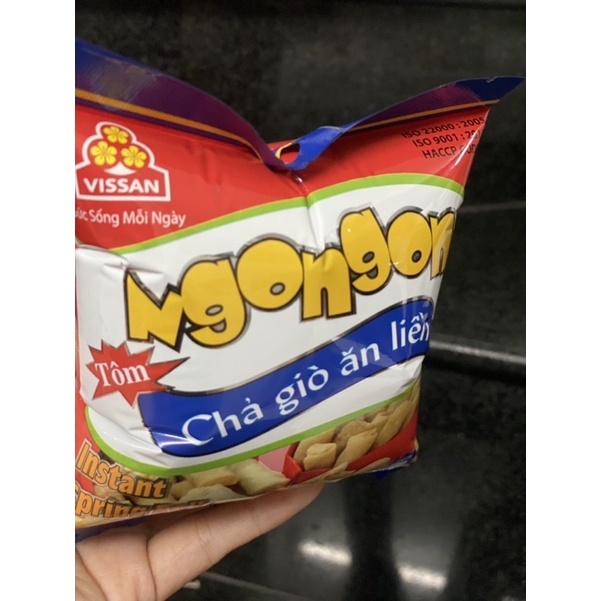 GÓI CHẢ GIÒ MINI TÔM NGON NGON ĂN LIỀN -VISSAN 50g | BigBuy360 - bigbuy360.vn