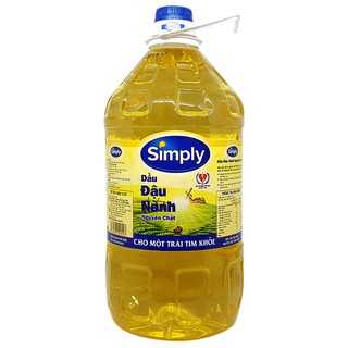 Dầu đậu nành Simply nguyên chất 5 lít