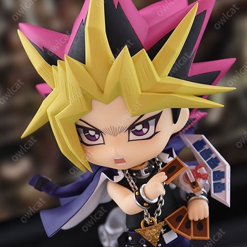 Mô Hình Nhân Vật Yu-Gi-Oh Yami Yugi  10cm 1069# Duelist Action Figure Dark Yugi Muto Duel King Nameless Pharaoh Yugioh Packed in Box Model Kazuki Takahashi