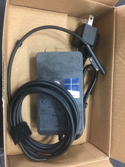 🌟CHÍNH HÃNG,QUA SỬ DỤNG 🌟 Sạc laptop Microsoft Surface Pro 3 1625 Power Cord 12V 2.58A 36W ZIN 2.58 A