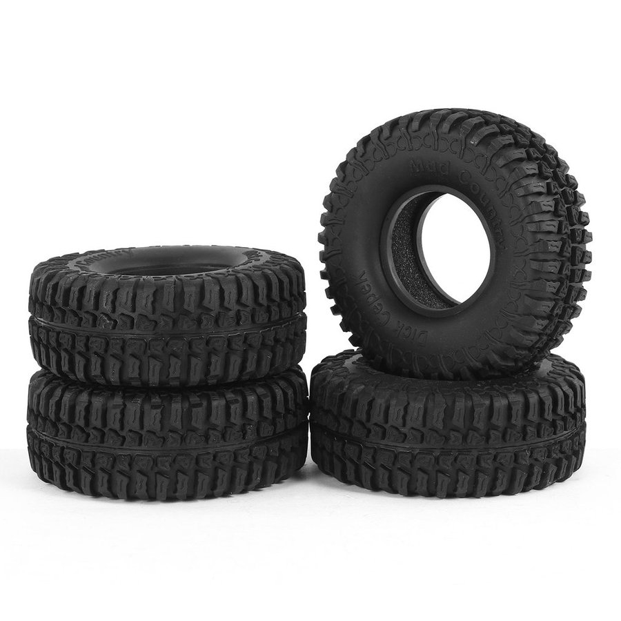 Bộ 4 bánh xe thay thế cho mô hình RC4WD D90 CC01 1 / 10 RC