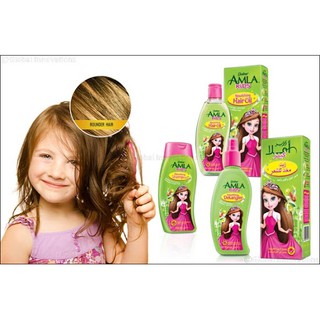 Bộ dầu Dabur Amla cho bé giúp tóc bé mềm mượt, bồng bềnh hơn