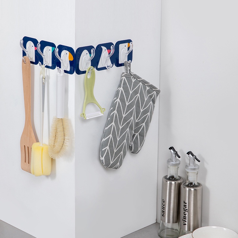Móc Treo Đồ Dùng Nhà Bếp Gắn Tường Đa Năng Tiện Dụng