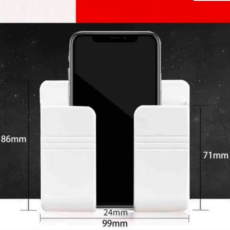 Combo 2 Kệ Dán Tường Đỡ Sạc Điện Thoại