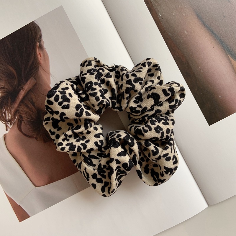 Dây buộc tóc họa tiết ngựa vằn/báo thời trang mới d20112302