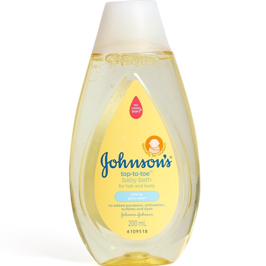 Sữa tắm gội toàn thân Johnsonn 200ml cho bé yêu