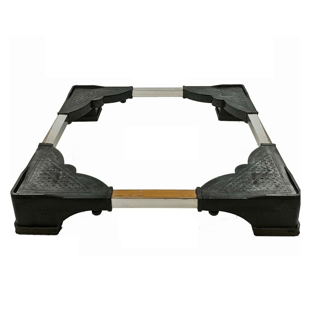 Chân đế máy giặt, tủ lạnh ĐA NĂNG, inox lõi bê tông nặng 5kg chống rung lắc Kích Thước Điều Chỉnh Từ 400mm-700mm