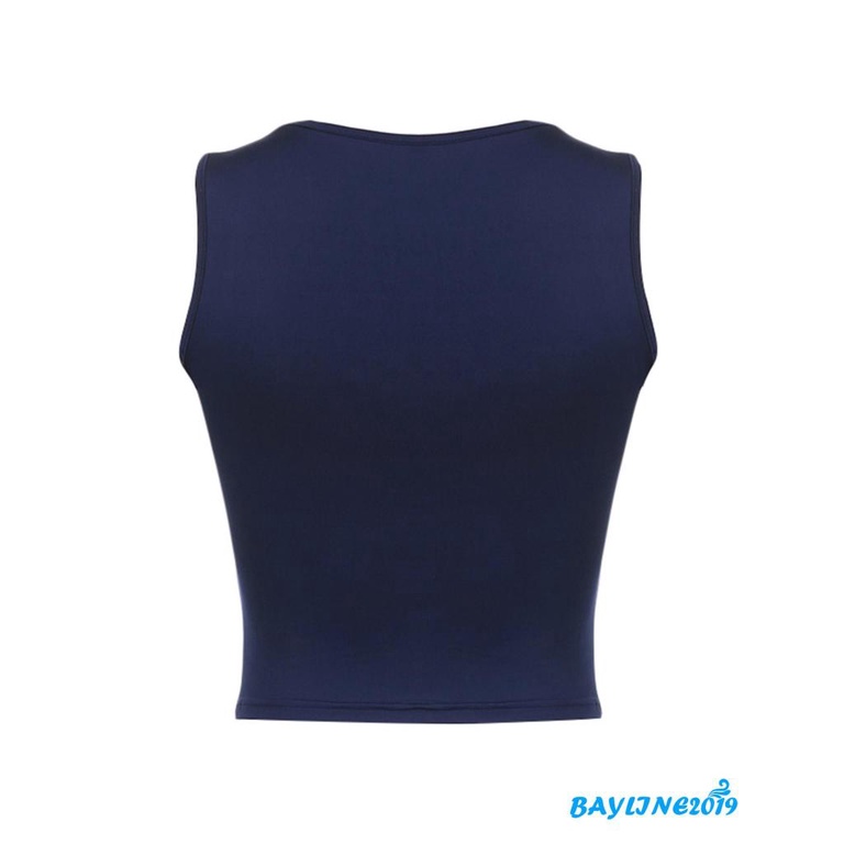 Áo Croptop Hai Dây Bản Rộng Màu Trơn Cổ Thấp Thời Trang Mùa Hè Cho Nữ