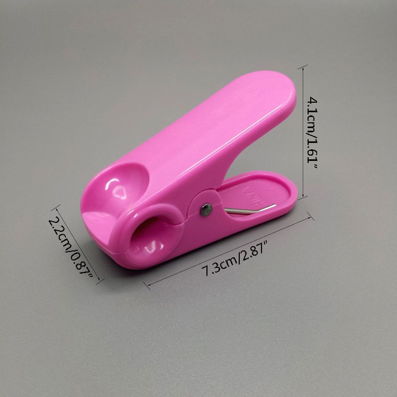 Set 3 Kẹp Niêm Phong Bao Bì Thực Phẩm Bằng Nhựa