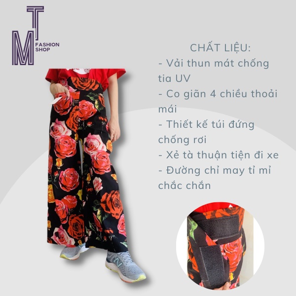 Váy quần Chống Nắng Kaki Quần Chống Nắng quần Thông Minh Vải Đẹp Thiết Kế Freesize