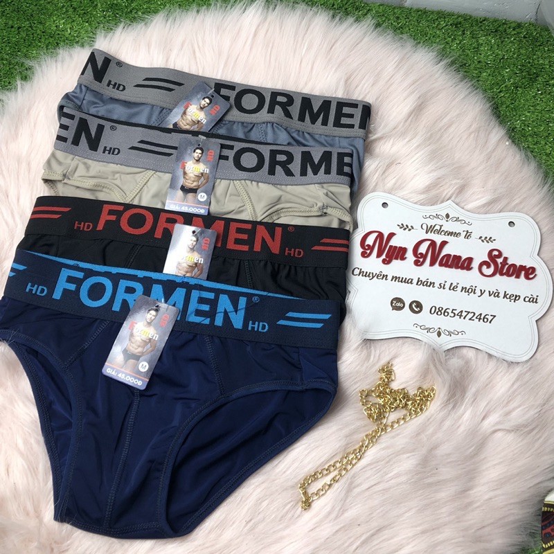 Quần lót nam formen mã 001(quần sịp nam, quần xì nam) [Ảnh thật] [Chính hãng]