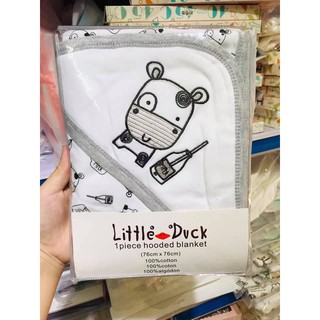 Chăn Ủ Có Mũ Little Duck Cho Bé