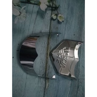 bộ ốp mũi dè trươc sau inox xe vision