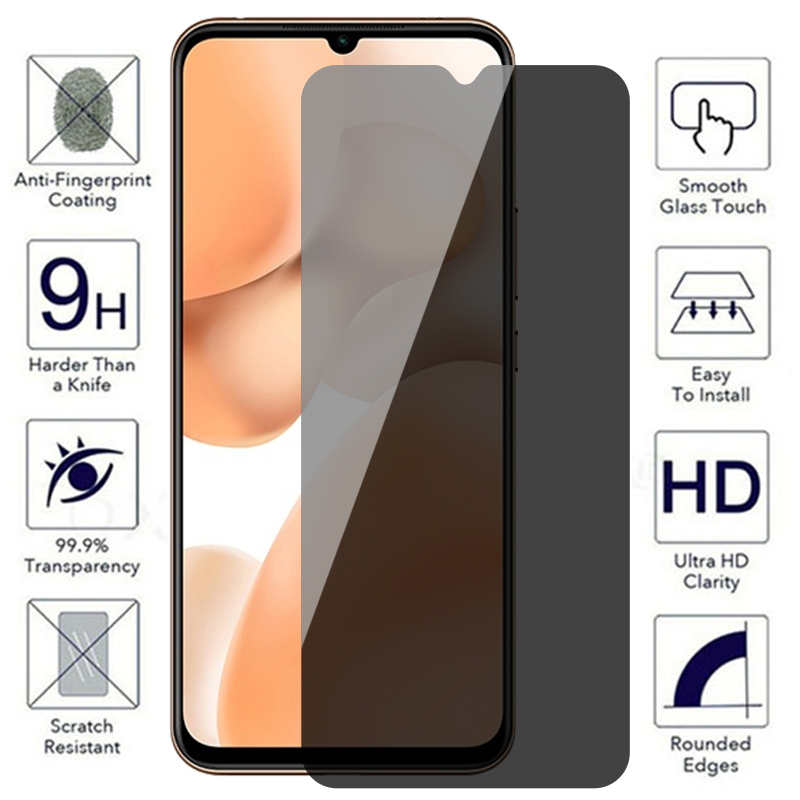 Kính Cường Lực Chống Nhìn Trộm Cho Xiaomi Redmi K40 K30 K20 Pro Redmi 10x Pro 8a 7a 9a