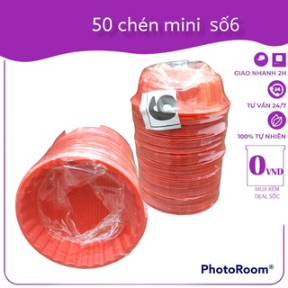Lốc 100 chén nhỏ nước chấm nhỏ tiện lợi cho các quán nhỏ ,nước chấm,tương ót- Quán nào cũng cần
