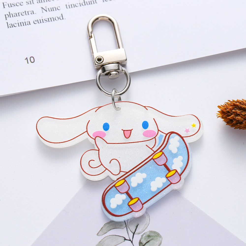 Móc khóa hình chú chó hoạt hình đáng yêu