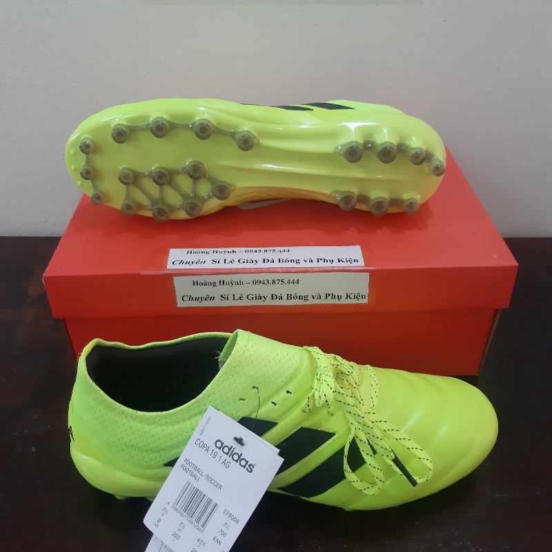 HOT XẢ KHO- Giày đá bóng TQ copa 19.1 AG xanh chuối C