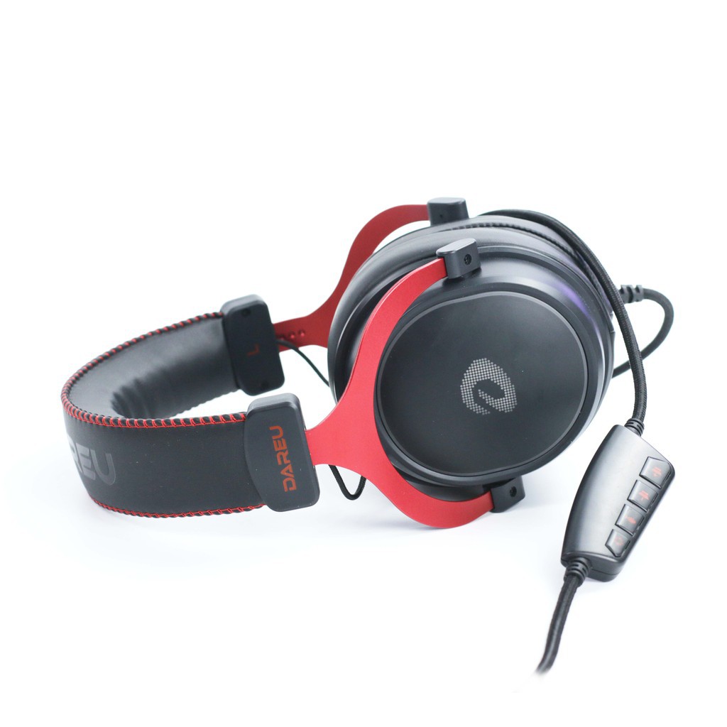 Tai nghe DareU EH925 Black Red 7.1 | BigBuy360 - bigbuy360.vn