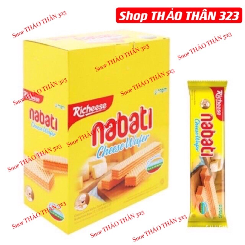 Bánh Xốp Kem Nabati 320gram (20cái x 16g)