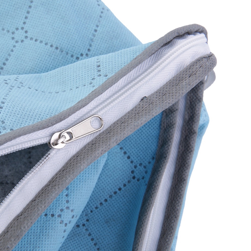 Túi Lưu Trữ Chăn Không Dệt Có Thể Gập Lại Túi đựng Quần áo Chăn Chăn Có Khóa Kéo