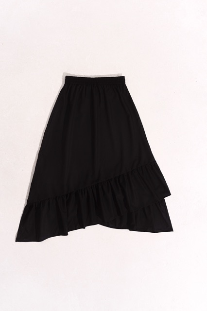 Chân váy dài xếp ly đuôi lệch tà NHÀ BẠCH TUỘC ( OHZ HILOW SKIRT ) | BigBuy360 - bigbuy360.vn